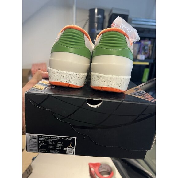 Titan Nike Wmns Air Jordan 2 Retro Low DV6206 183 Size 8.5 US Women | New | Good - Picture 6 of 9